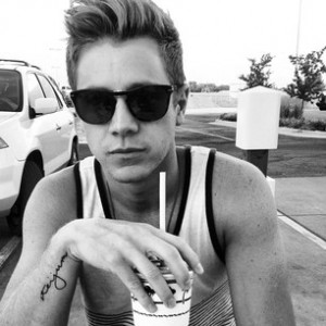 Jef Holm tattoo tank top in n out burger
