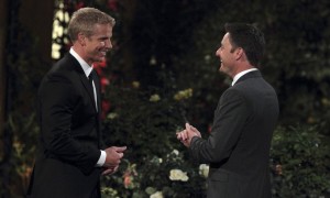 Bachelor Sean Lowe and Chris Harrison