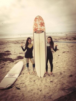 Andi Dorman and sister Rachel in San Diego