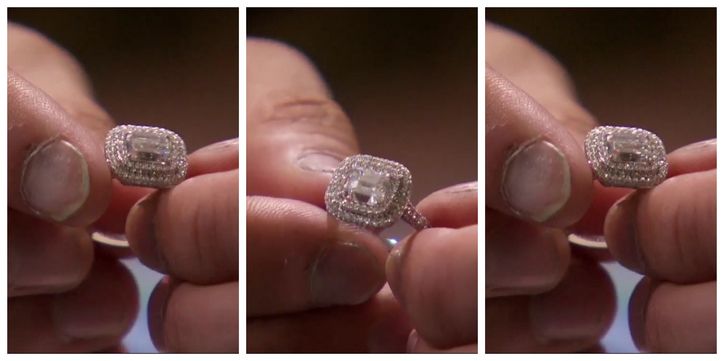 Whitney Bischoff's Neil Lane engagement ring Source: ABC